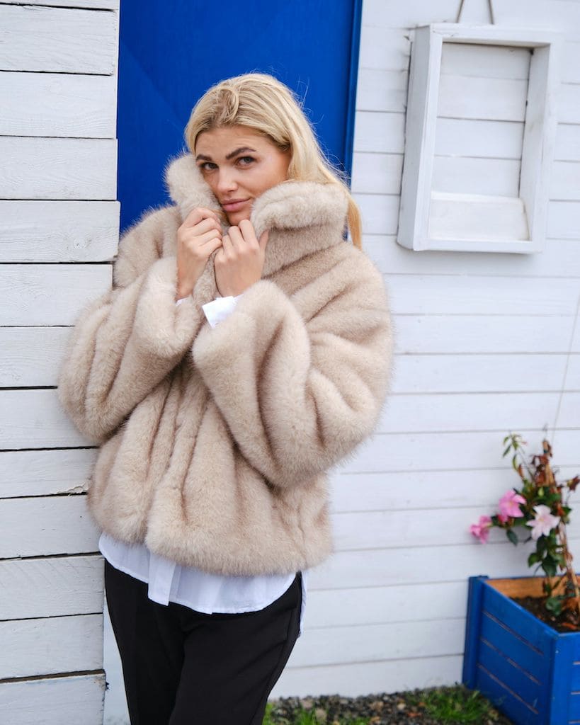 Stephanie Faux Fur Jacket