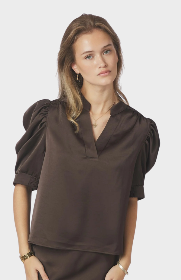 Roella Heavy Sateen Blouse