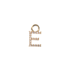 Emilia Letter Charm E