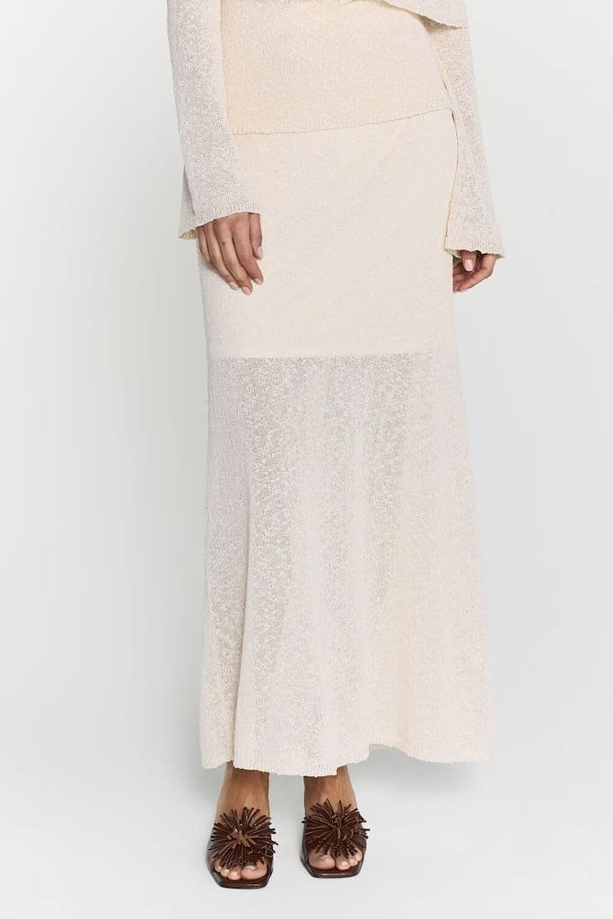 Lovina Bouclé Sweater Ivory