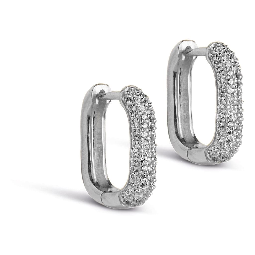 Hoops, Sparkling Square 15 mm