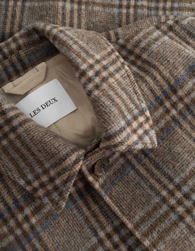 McKay Check Wool Coat