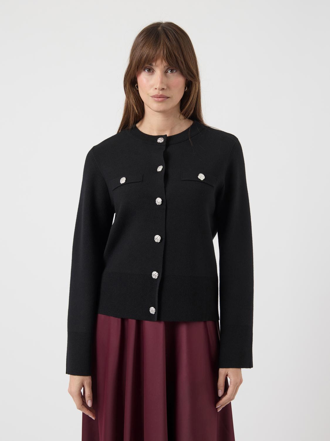 Yaspimi Ls Knit Cardigan S.