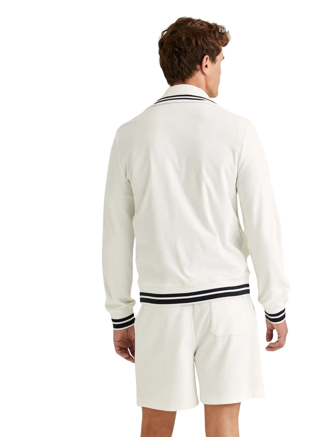 Reedford Terry Zip Cardigan