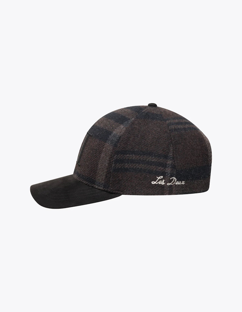 Baseball Cap Check Wool