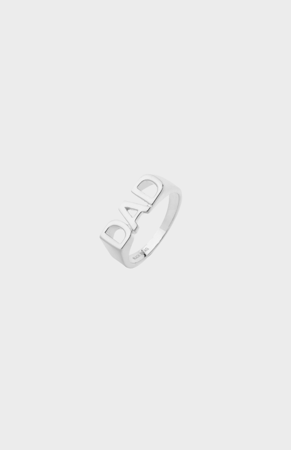 Dad Ring Silver