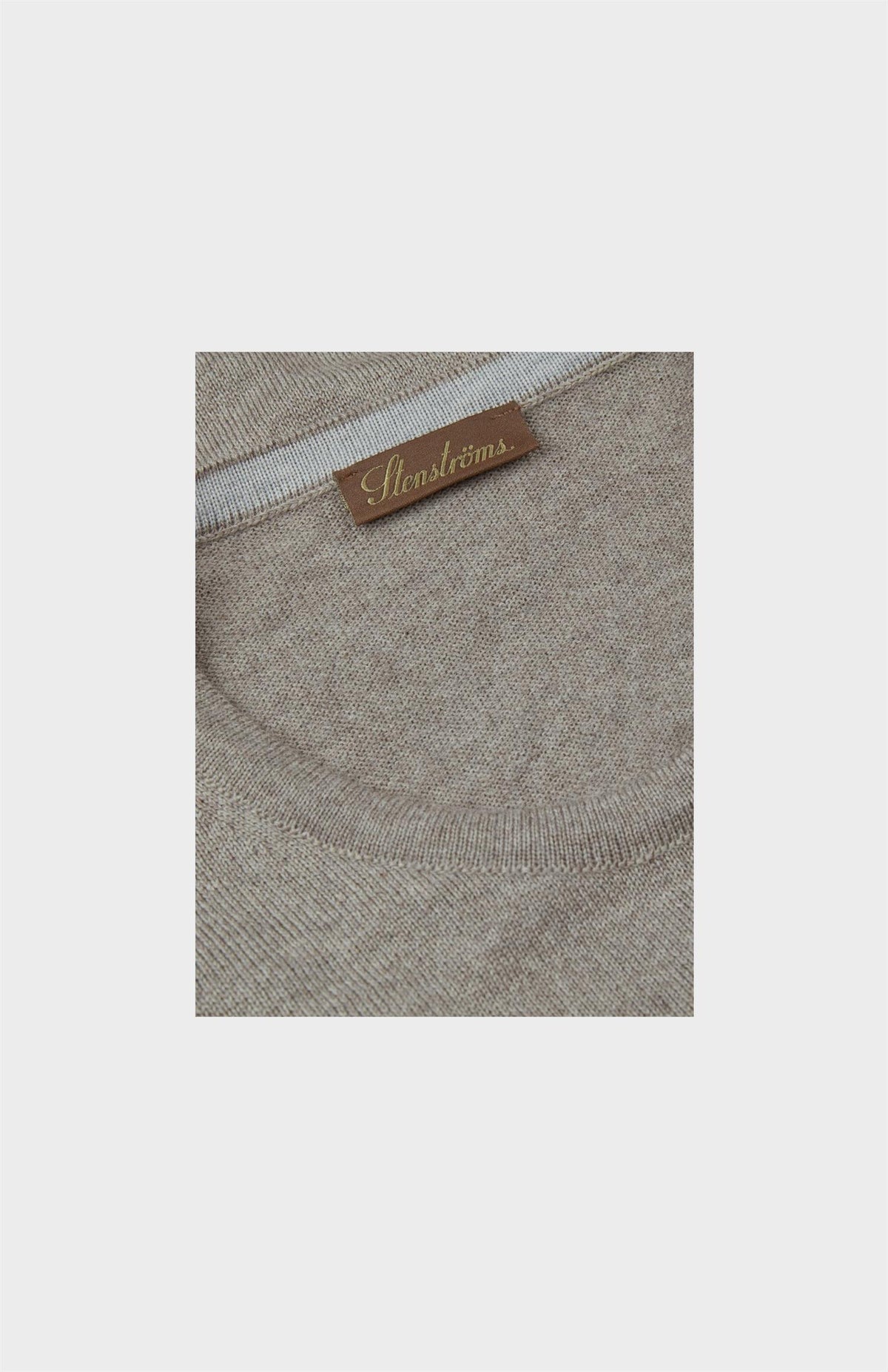 Pullover Knitted Crew Neck Merino Wool
