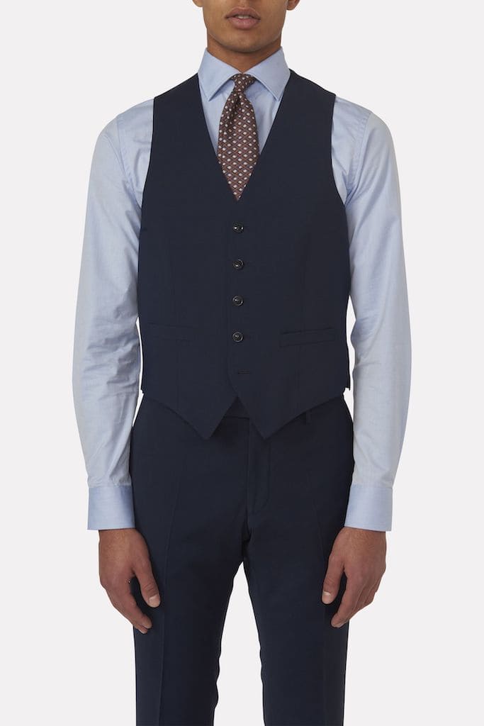 Carlo Waistcoat French Blue