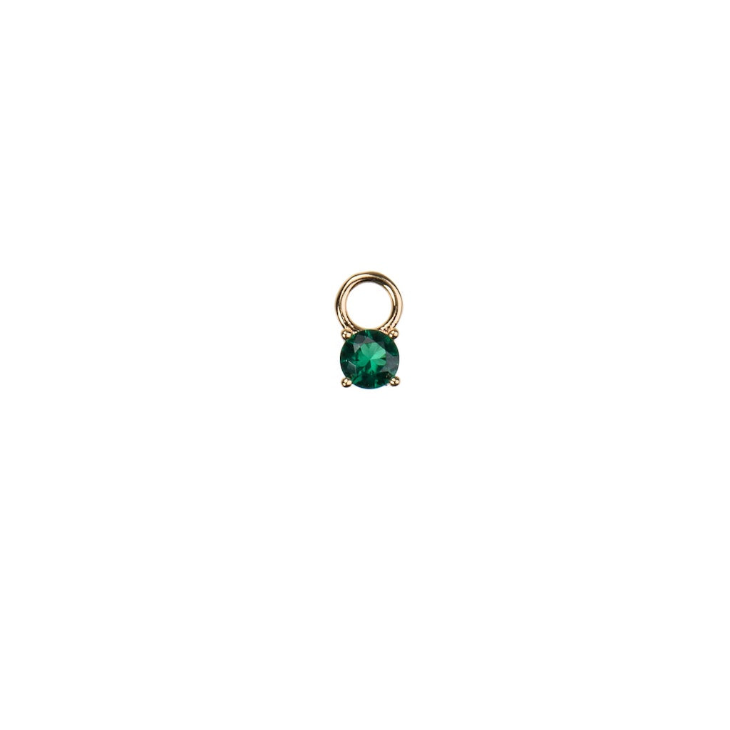 Emilia Birthstone May Charm
