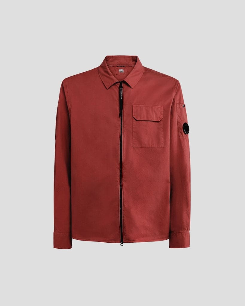 Garbadine Zipped Shirt