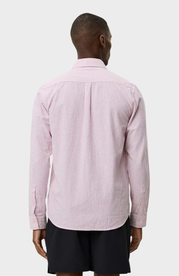 Konrad Stripe Cotton Linen Shirt