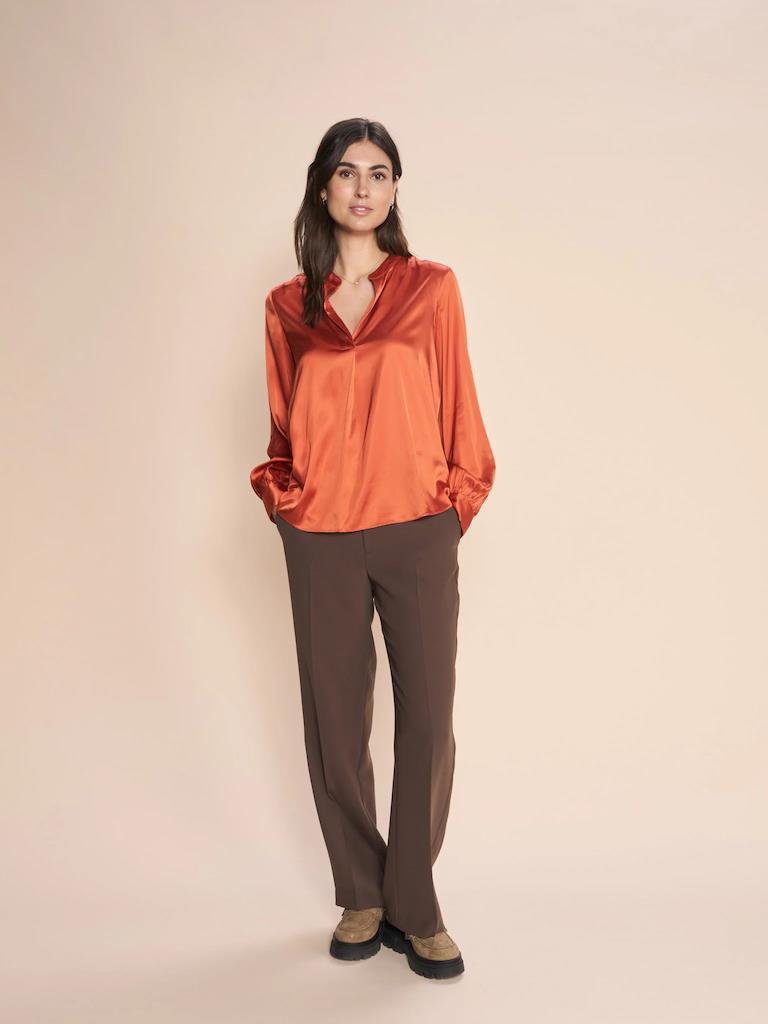 MMEnfa Satin Blouse
