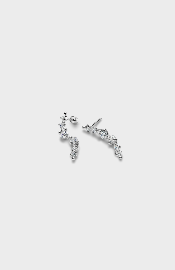 Arctic Earring Medium Silver