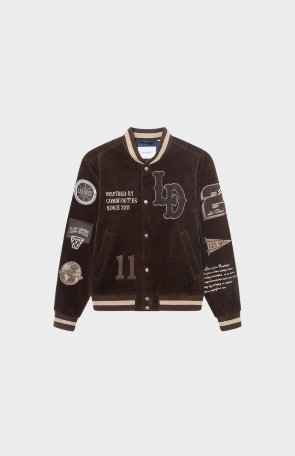 Corduroy Varsity Jacket