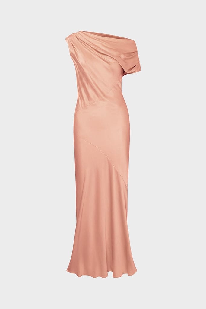 Vanessa Satin Maxi Dress
