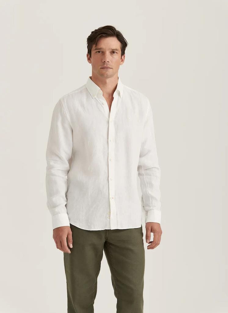 Douglas BD Linen Shirt LS