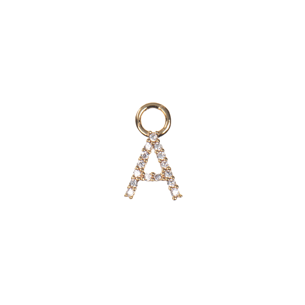 Emilia Letter charm A