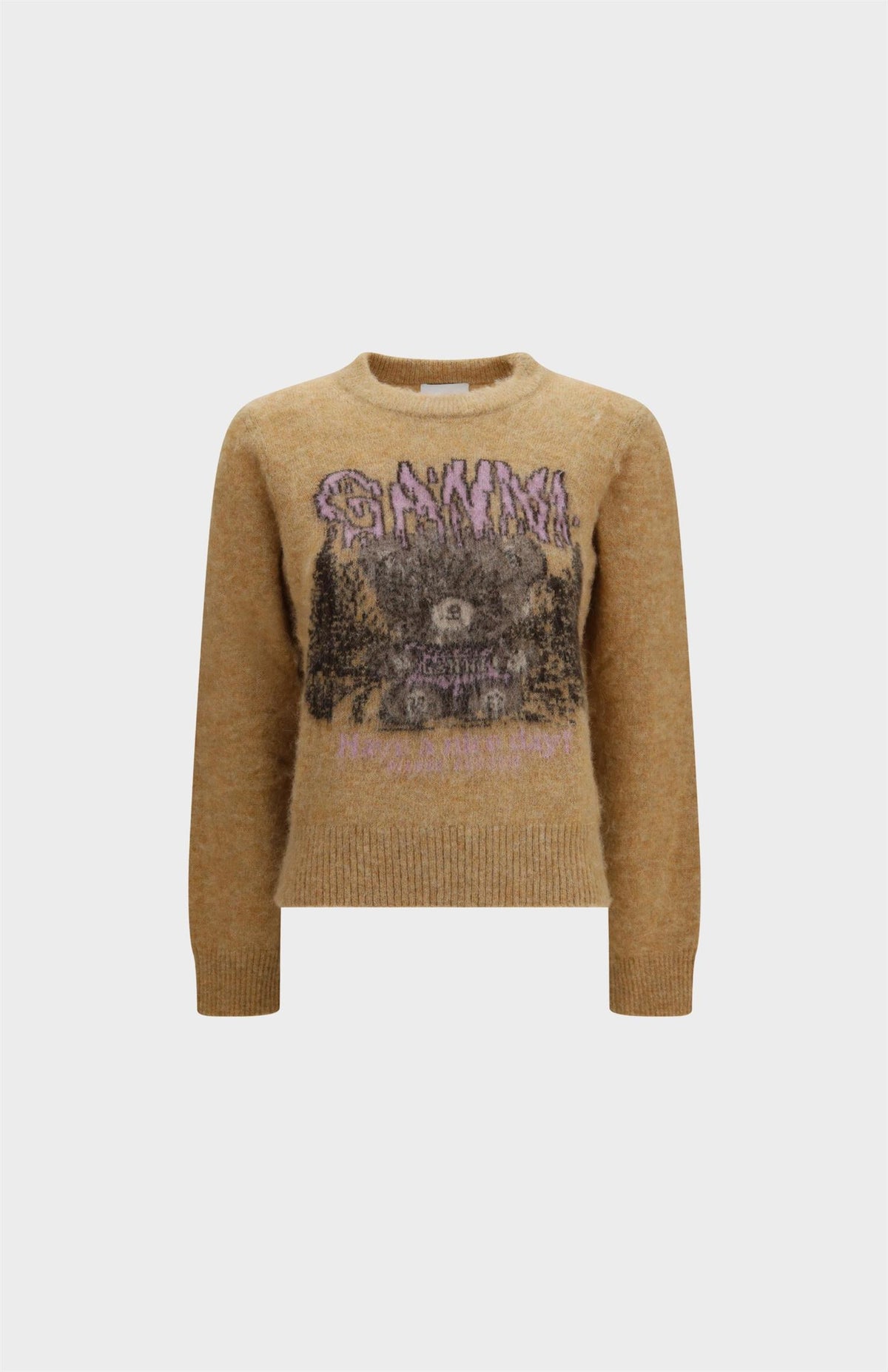 Brushed Alpaca Sweater Teddy