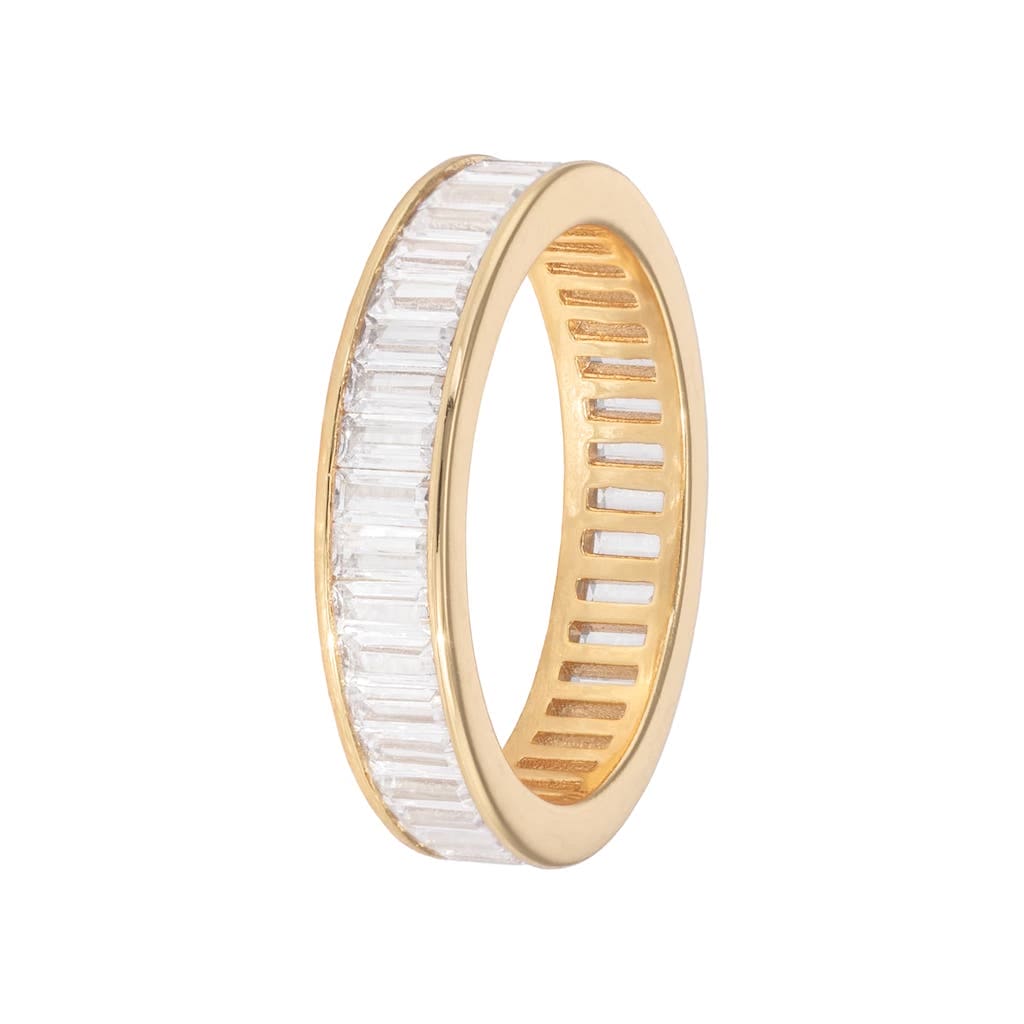 Emilia Eternity ring Rectangular Gold 54