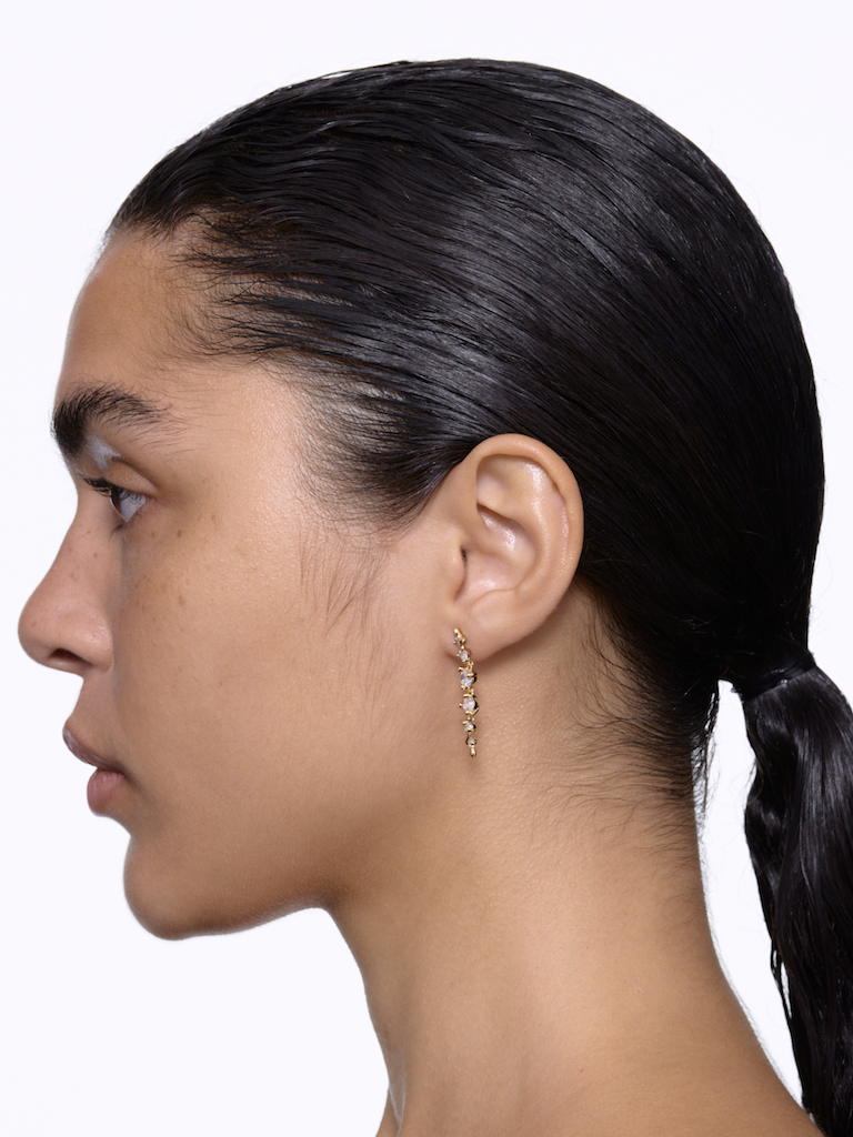 Arctic Earring Medium Gold