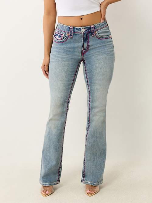 BECCA MR BOOTCUT FLAP SUP T