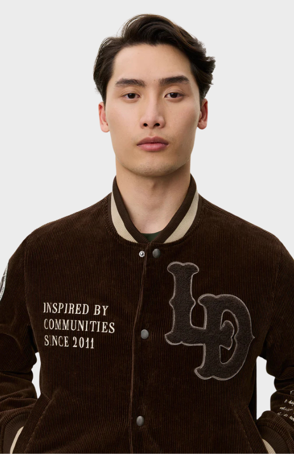 Corduroy Varsity Jacket