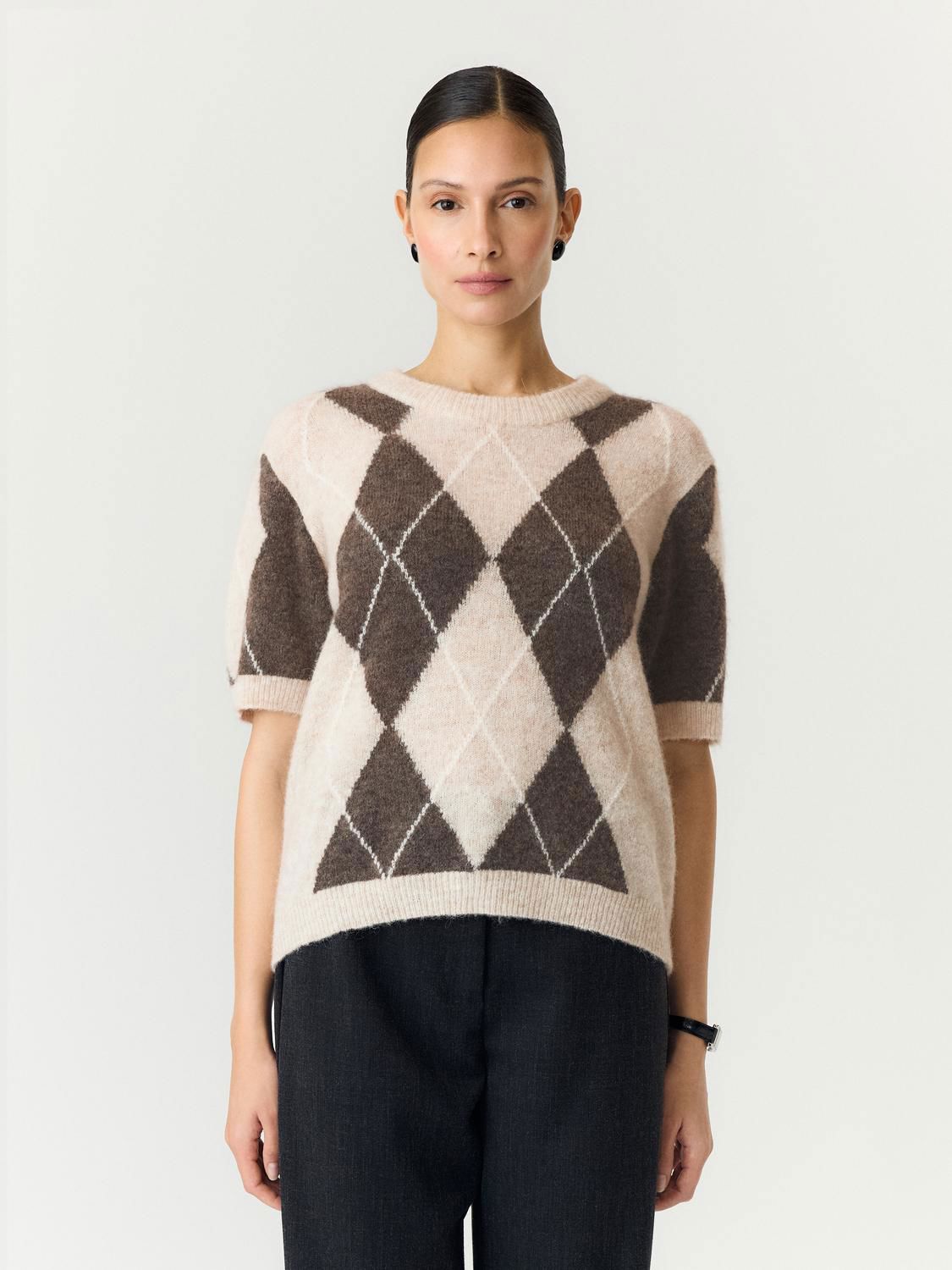 Yasjohi Ss Wool Blend Pullover S. Noos