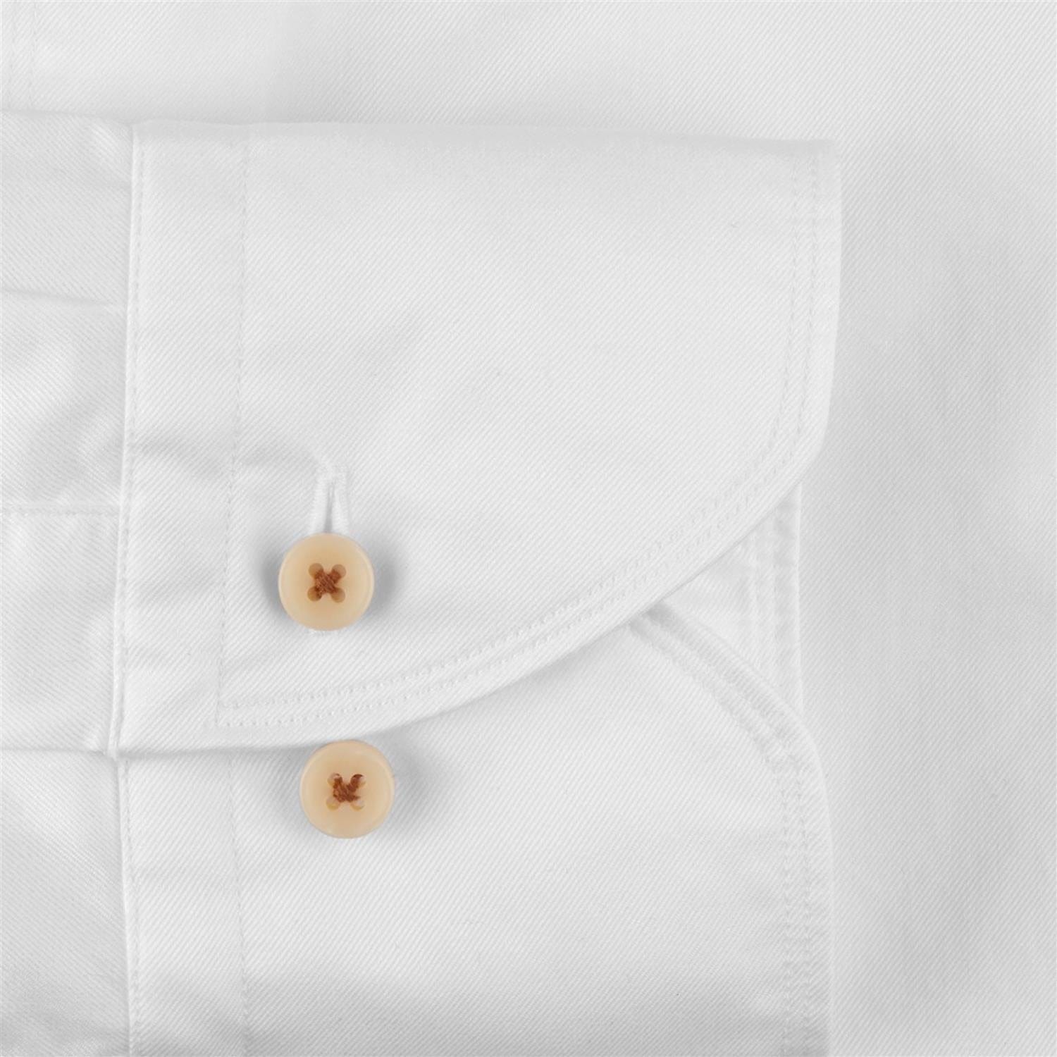 White Casual Slimline Shirt