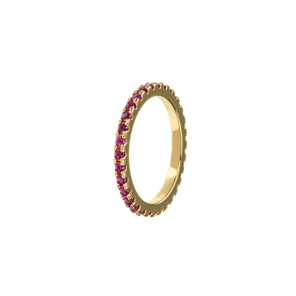 Emilia Ring Cerise 55mm .