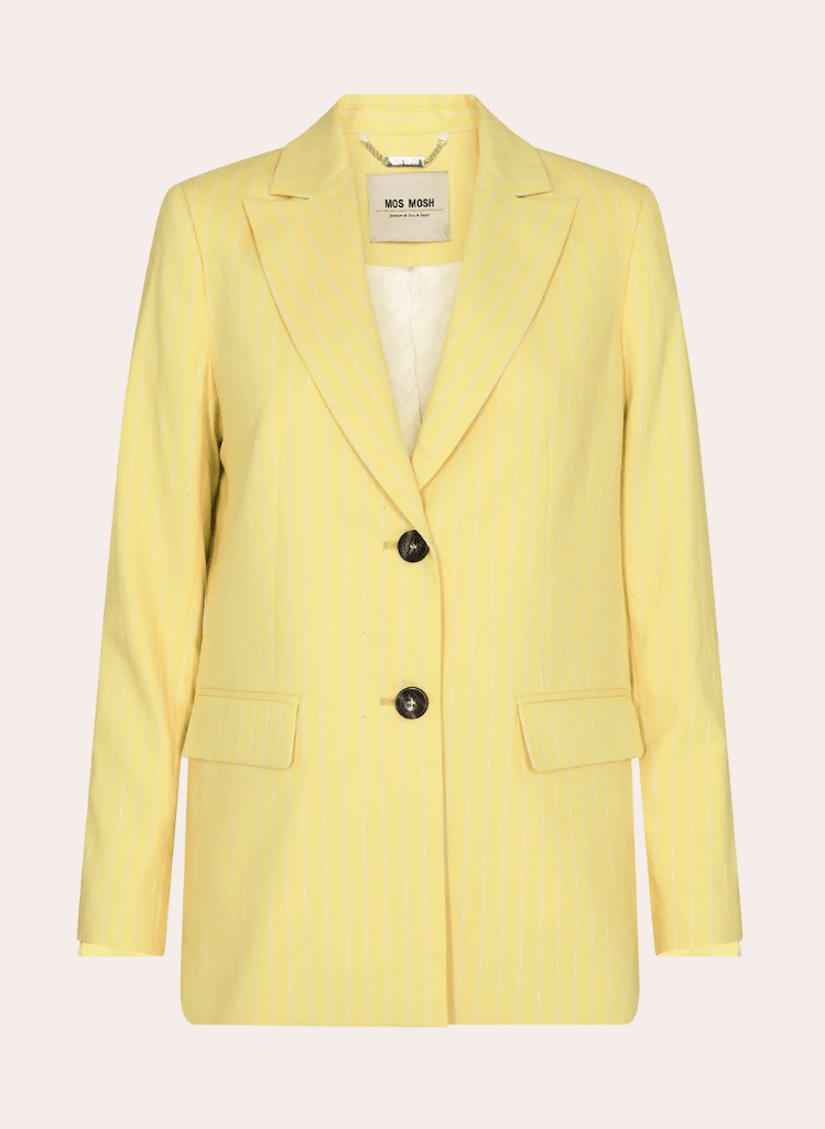 Windy Twill Pinstripe Blazer