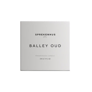Balley Oud - Fragranced candle