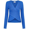 Italy Solid Knit Blouse