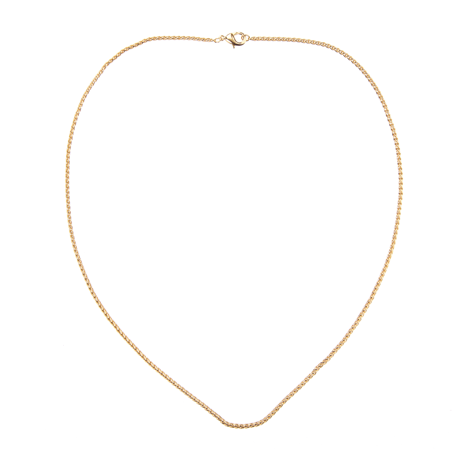 Emilia Twisted gold necklace 45 cm