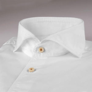 White Casual Slimline Shirt