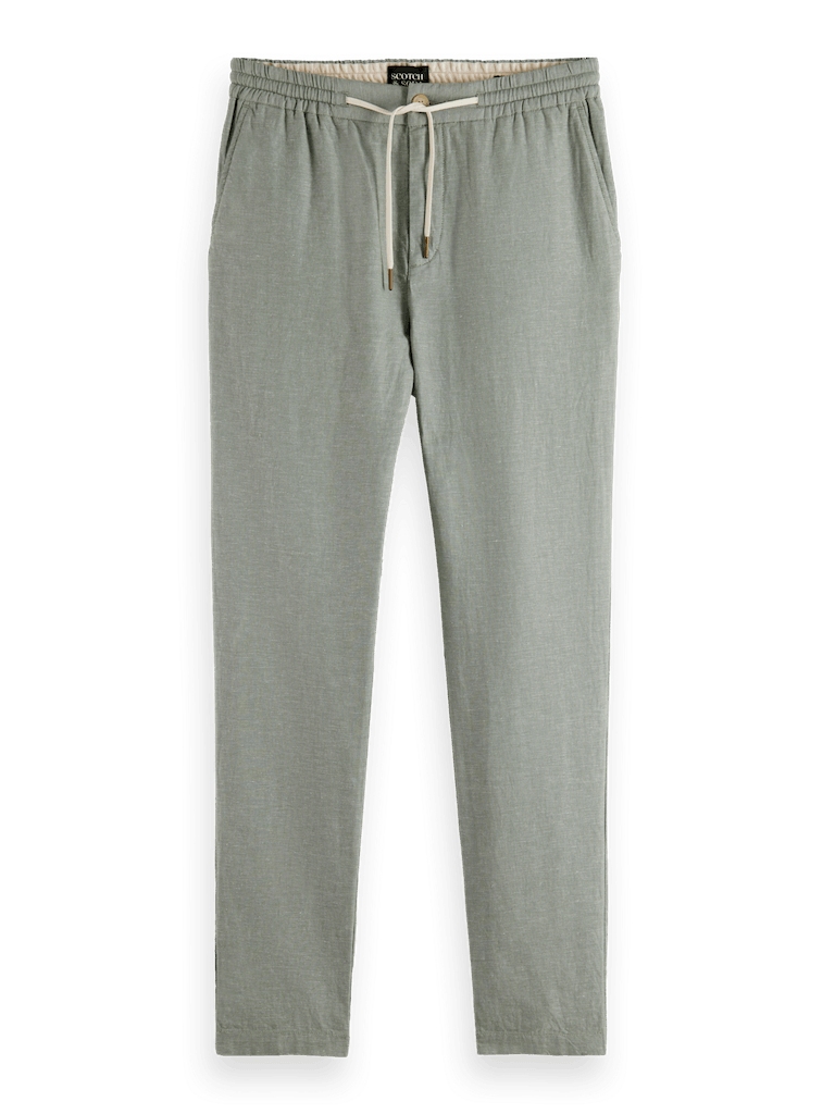 WARREN Cotton/linen twill jogger