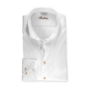 White Casual Slimline Shirt