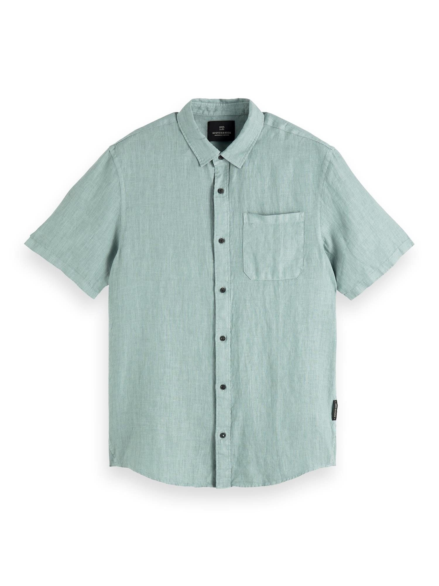 SS Garment-dyed Linnen Shirt