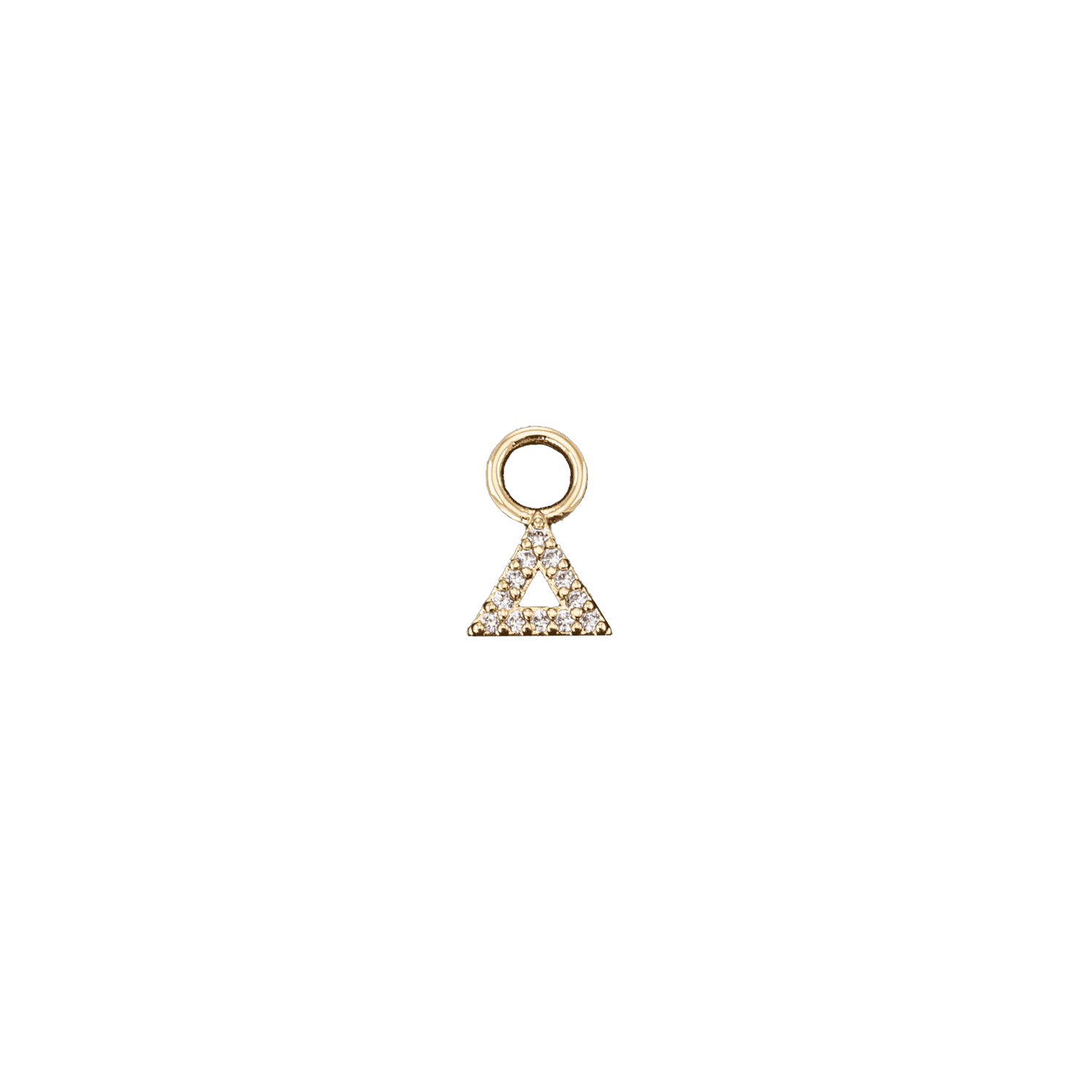 Emilia Triangle charm Lined